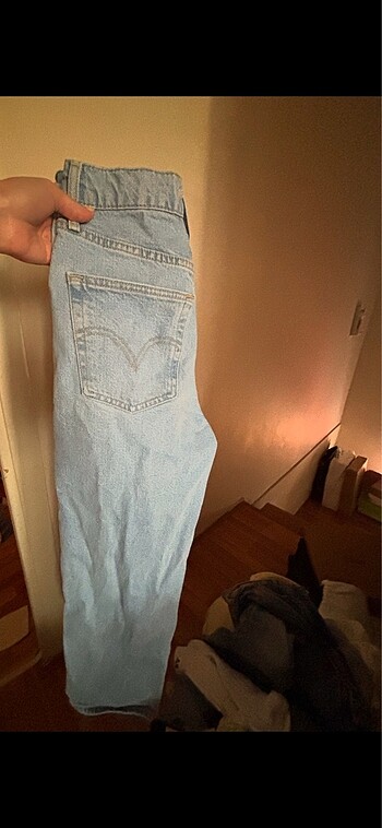 LEVİS Ribcage Full Lenght Kadın Jean Pantolon Samba Night - Görsel 6