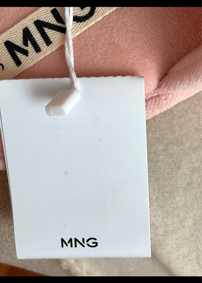 Mango Pembe Çantalı Ev Terliği - Görsel 3