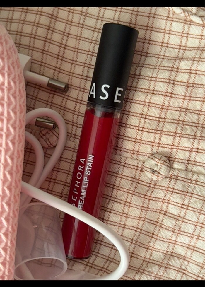 SEPHORA Cream Lip Stain Bulaşmayan Kalıcı Kadifemsi Ruj Lipstick - Görsel 2