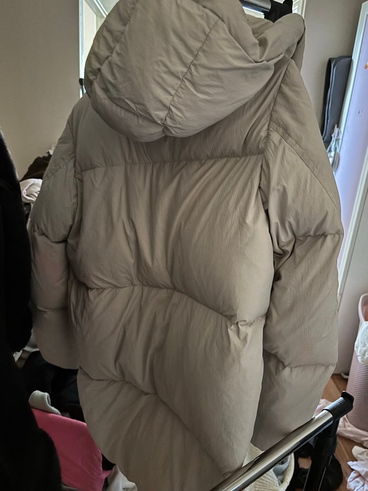 Gri Midi Kadın Kışlık Mont (Zara Kids 13-14) - Görsel 2