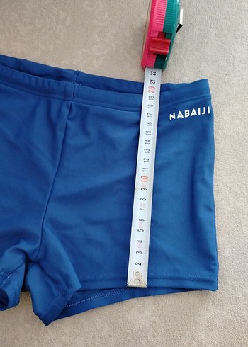 Parlak Mavi Erkek Çocuk Yüzme Şortu - Görsel 6