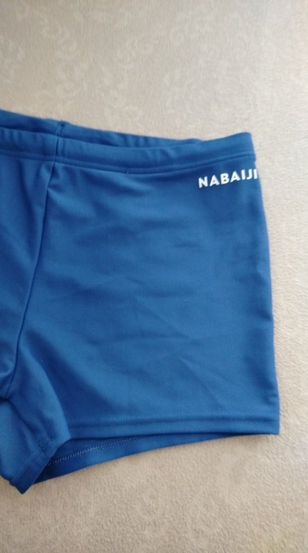 Parlak Mavi Erkek Çocuk Yüzme Şortu - Görsel 4