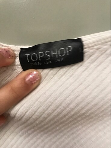 s Beden beyaz Renk Topshop triko