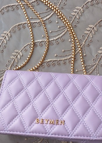 Beymen Mor Zincir Detaylı Deri Kadın Çanta