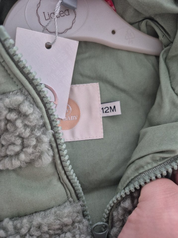 Kız Çocuk Kürklü Kapüşonlu Mont B&G store GB Baby - Görsel 4