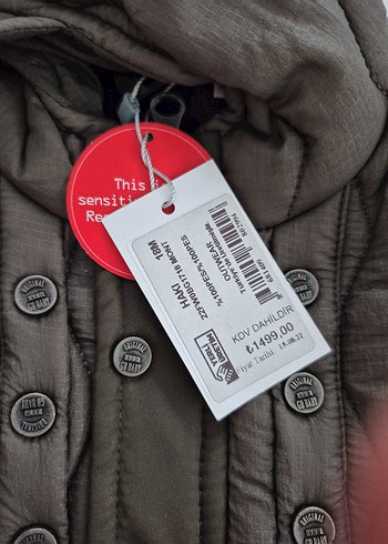 B&G Erkek Çocuk Kamuflaj Desenli Düğmeli Mont - Görsel 4