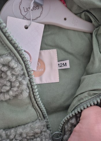 Kız Çocuk Kapüşonlu Kürklü Ceket GB baby B&G store - Görsel 4