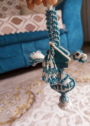 Püsküllü Turkuaz 
Kuş - Görsel 3