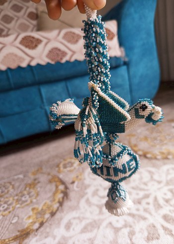 Püsküllü Turkuaz 
Kuş - Görsel 2