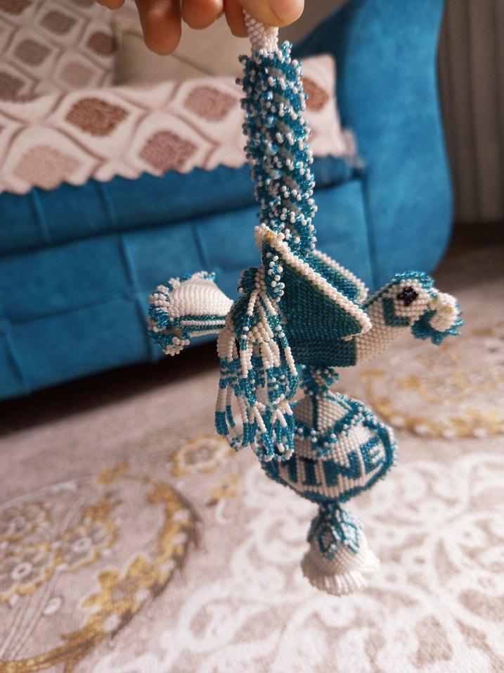 Püsküllü Turkuaz 
Kuş - Görsel 2