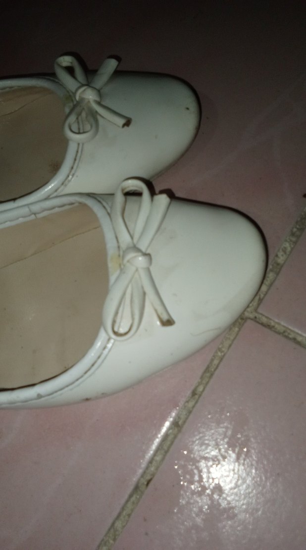 Kız Çocuk Beyaz Fiyonk Detaylı Babet - Görsel 2