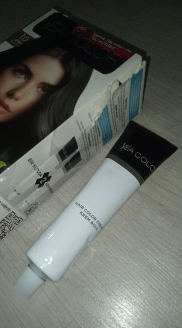 Sea Color Saç Boyası krem boya - Görsel 4