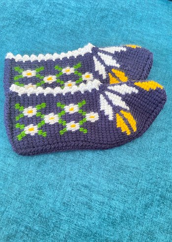 Tunus İşi Çeyizlik Patik - Görsel 2