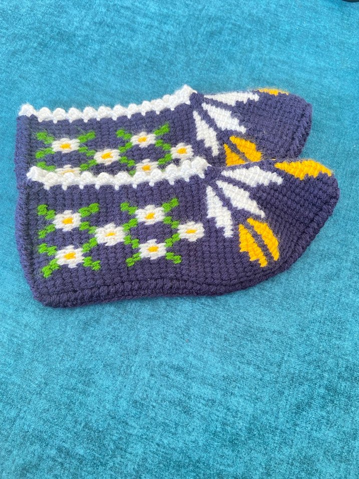 Tunus İşi Çeyizlik Patik - Görsel 2