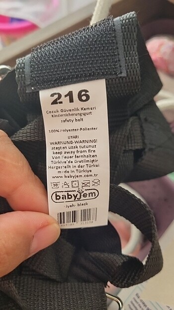  Beden Renk Çocuk Güvenlik Kemeri