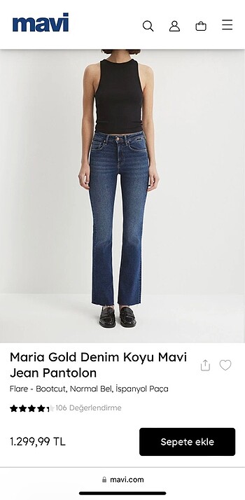 Mavi Jeans Mavi jean maria gold