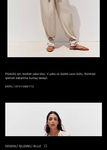 Zara Zara Bluz