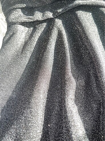 Simli siyah abiye - Görsel 5