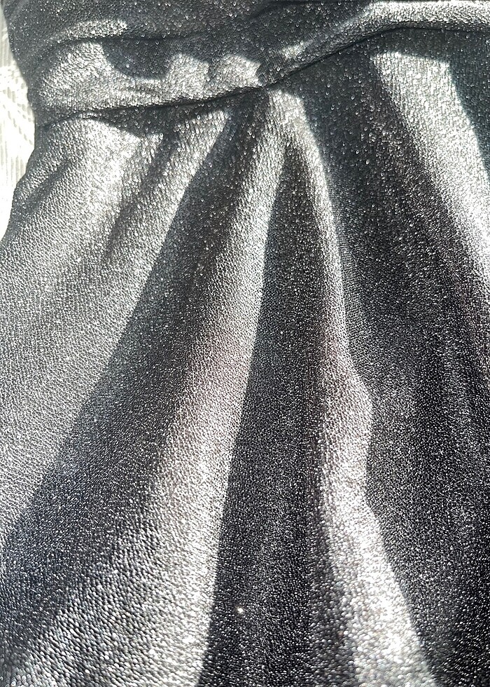 Simli siyah abiye - Görsel 5