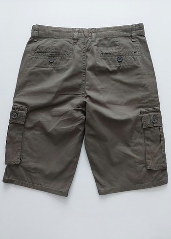 LC Waikiki Casual 28 Beden Haki Kargo Şort - Görsel 3