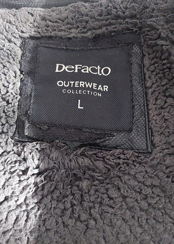 DeFacto, Biker Tarzı Suni Deri Mont - Görsel 6