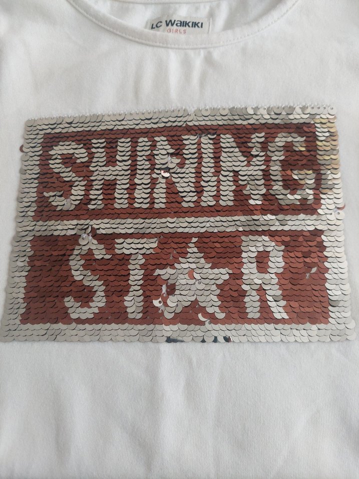 LCW Shining Star Pullu Tişört 6-7 Yaş - Görsel 2