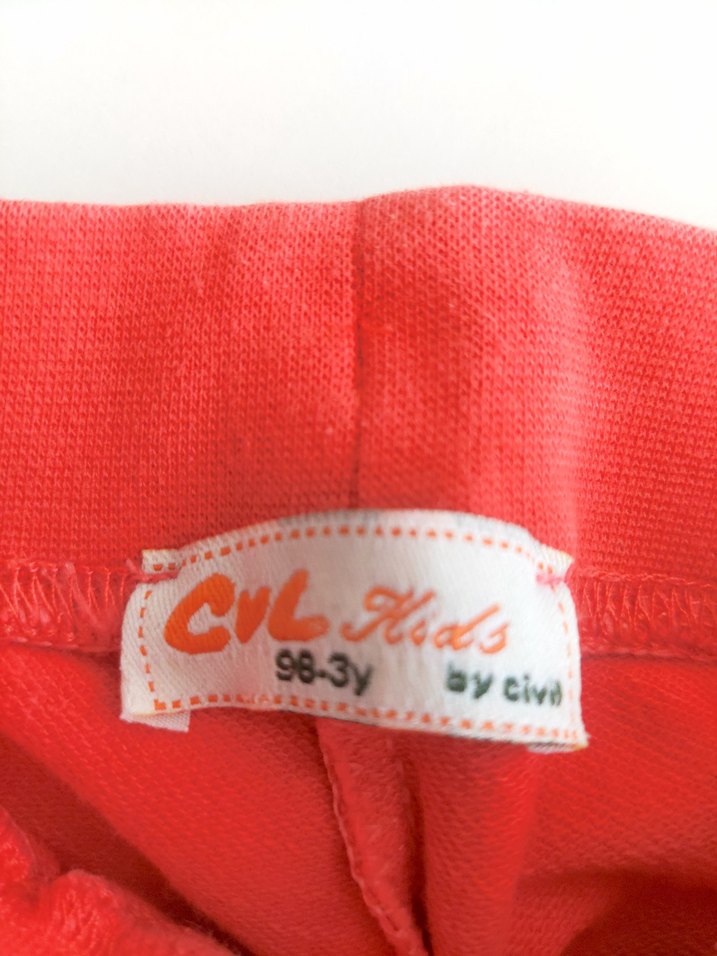 Civil Kız Çocuk Kalp Detaylı Eşofman Altı 3 Yaş - Görsel 3