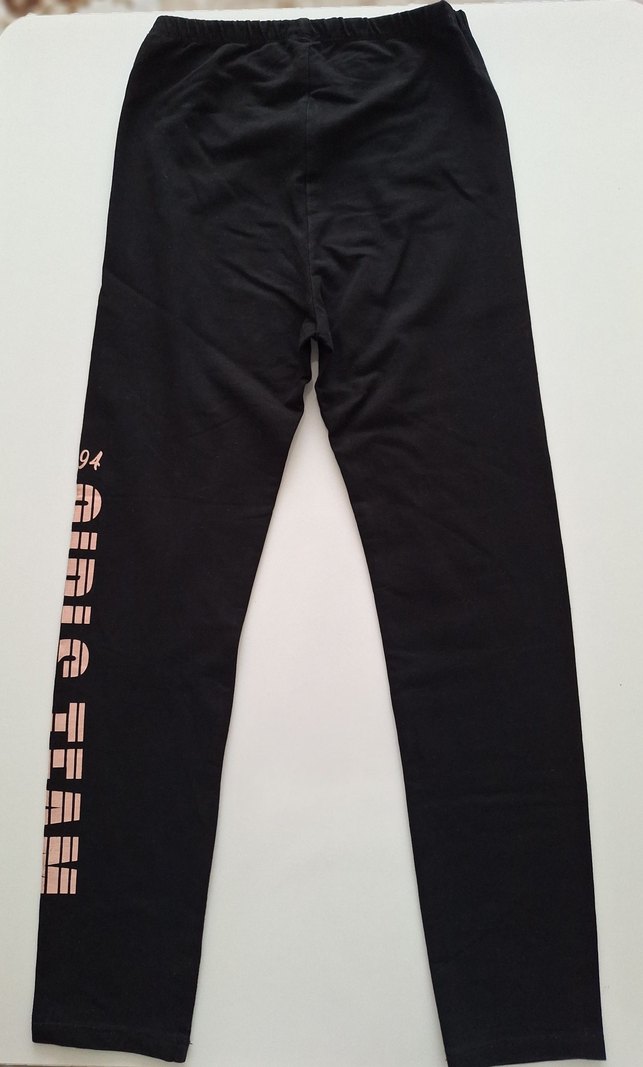 DeFacto Kız Çocuk Yazılı Tayt 10-11 Yaş - Görsel 3