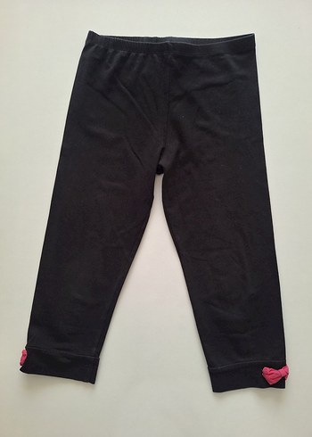 Lovetti Fiyonk Detaylı Siyah Tayt 12 Yaş - Görsel 2