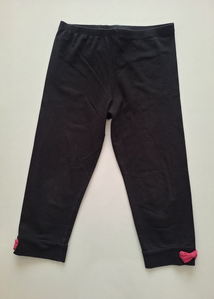 Lovetti Fiyonk Detaylı Siyah Tayt 12 Yaş - Görsel 2