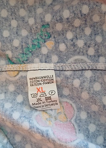Minnie Mouse Desenli Pamuklu Eşofman XL - Görsel 4