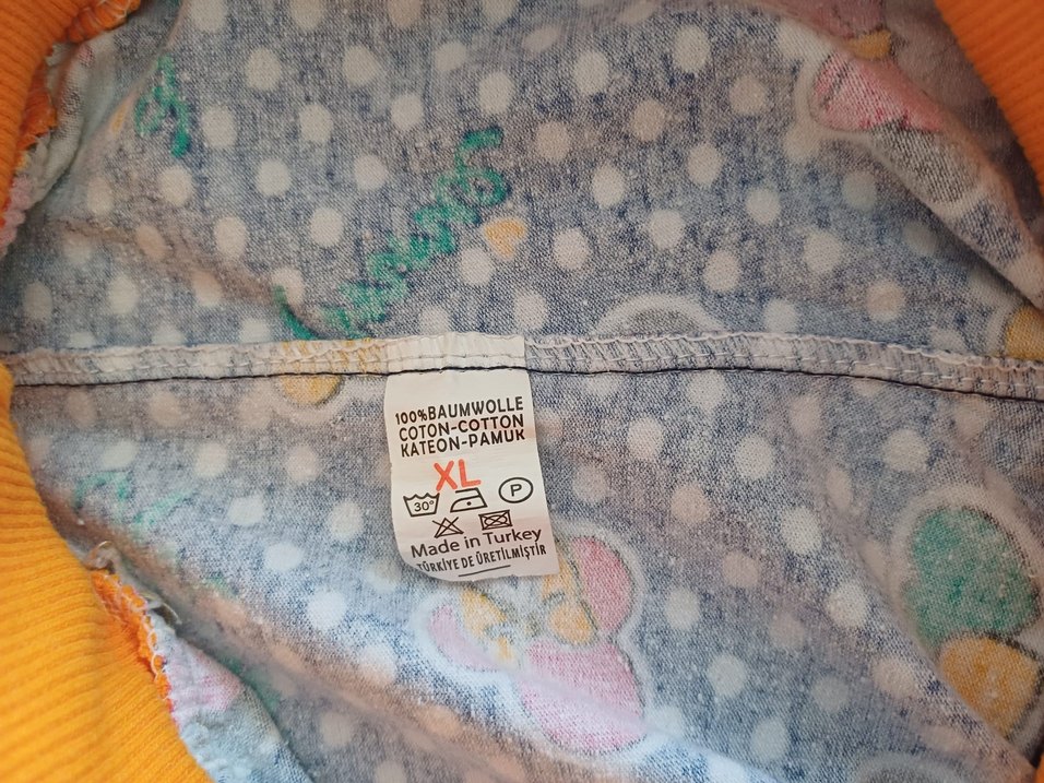 Minnie Mouse Desenli Pamuklu Eşofman XL - Görsel 4