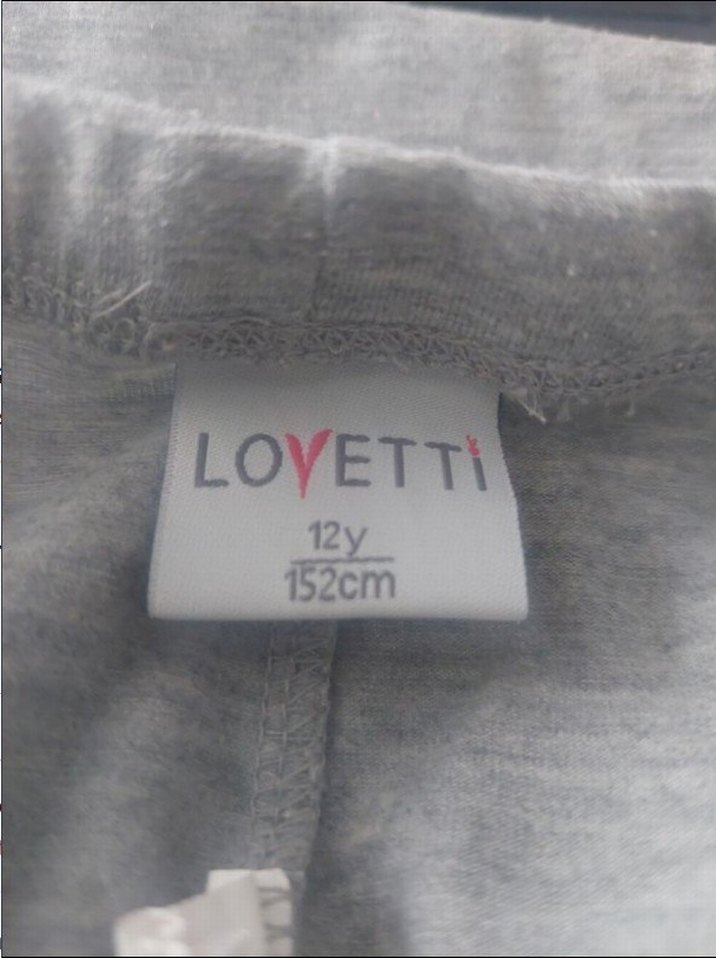 Lovetti Fiyonk Detaylı Gri Tayt 12 Yaş - Görsel 4