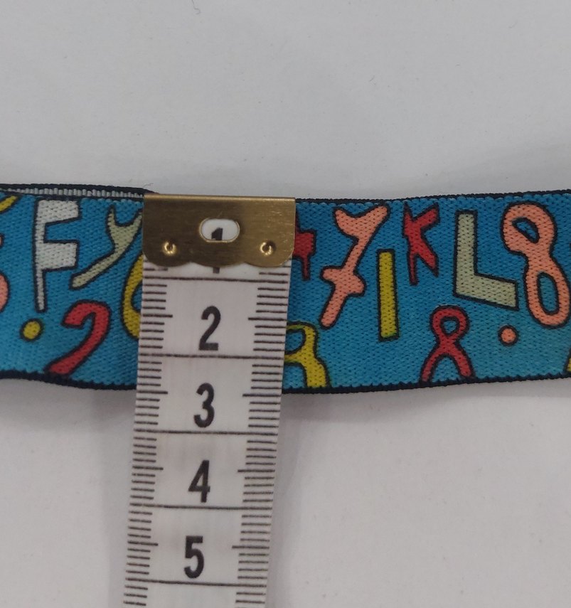 Renkli Rakam Desenli Çocuk Pantolon Askı - Görsel 4