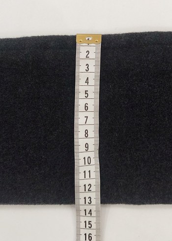 Siyah Detaylı Polar Atkı Standart - Görsel 5