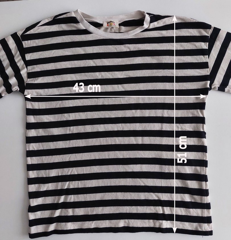 Koton Çizgili Uzun Kollu Tişört 9-10 Yaş - Görsel 5