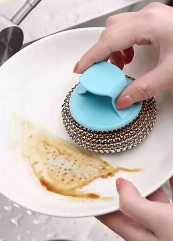 Tutacaklı Top Bulaşık Teli - Görsel 5