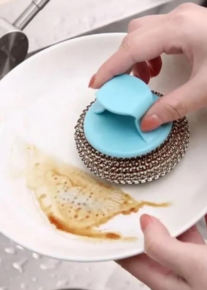 Tutacaklı Top Bulaşık Teli - Görsel 5