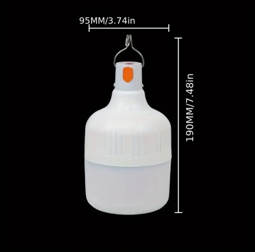 Şarjlı kamp lambası - Görsel 3