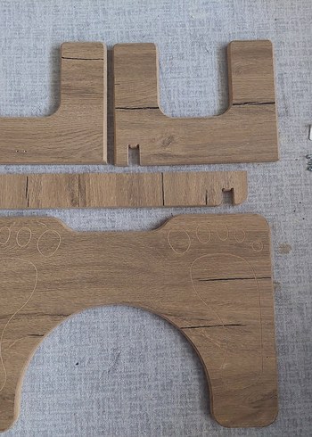 klozet çömelme ayak taburesi - Görsel 5