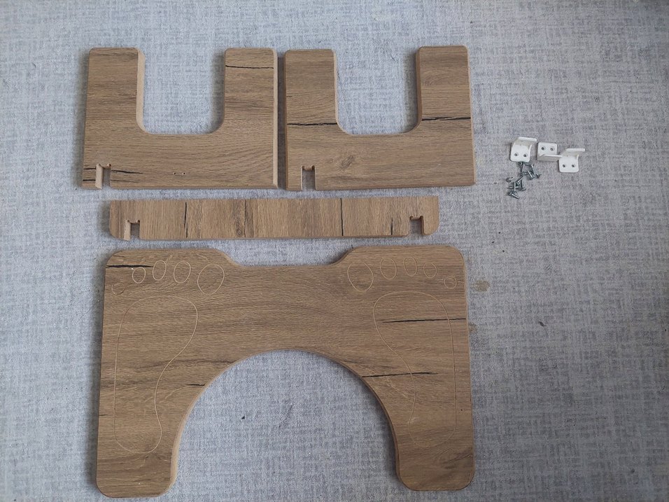 klozet çömelme ayak taburesi - Görsel 5