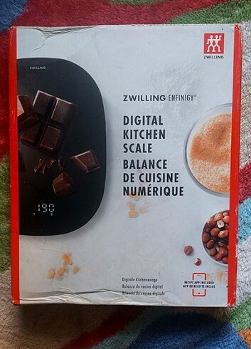 zwilling dokunmatikli mutfak tartısı