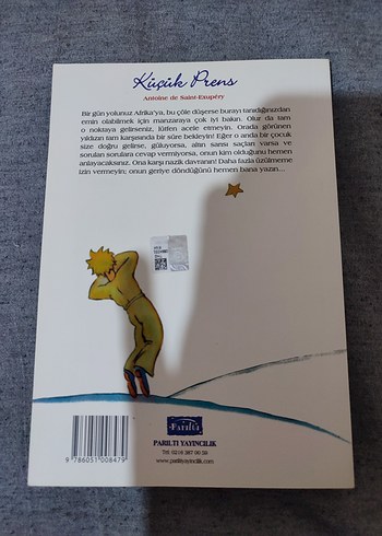 Küçük Prens - Antoine de Saint-Exupéry (Tertemiz) - Görsel 2