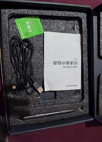 Siyah 10moons Grafik Tablet - Görsel 2