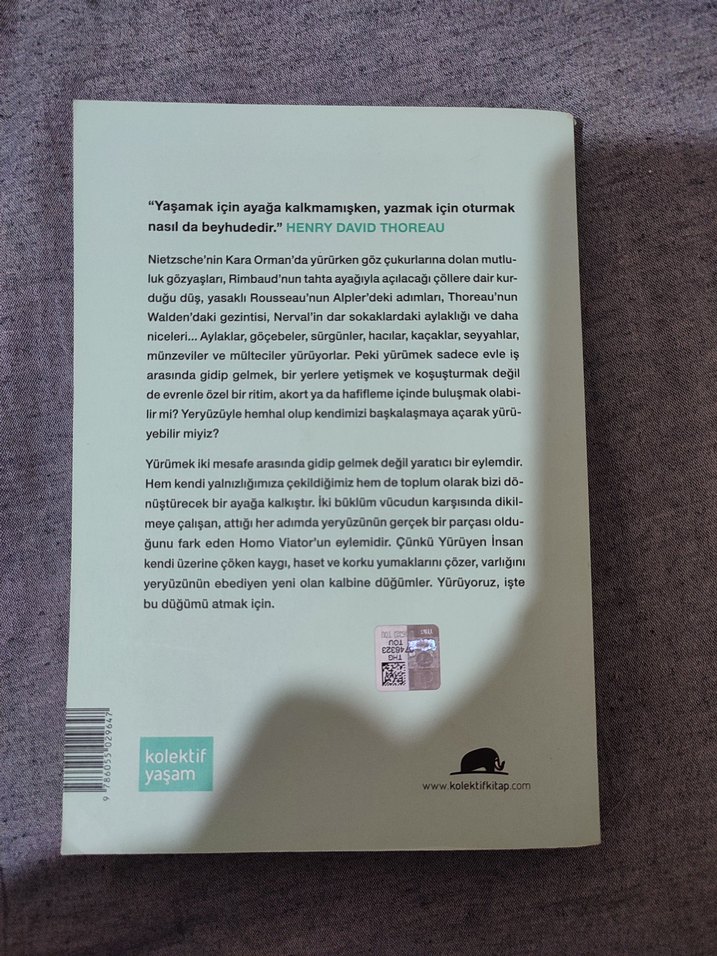 Yürümenin Felsefesi - Frédéric Gros - Görsel 2