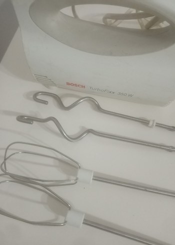 Beyaz Pastel El Mikseri ve Aksesuarları - Görsel 3