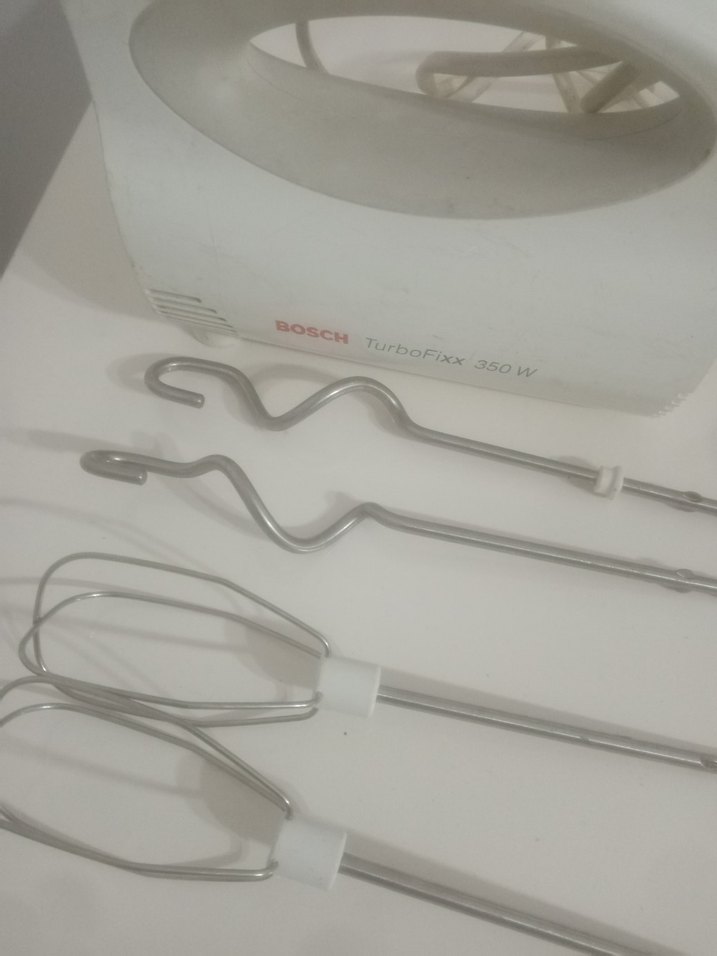 Beyaz Pastel El Mikseri ve Aksesuarları - Görsel 3