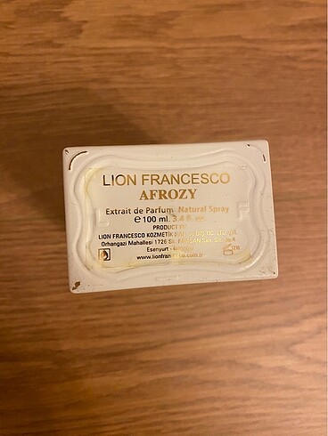 Diğer Lion Francesco Afrozy