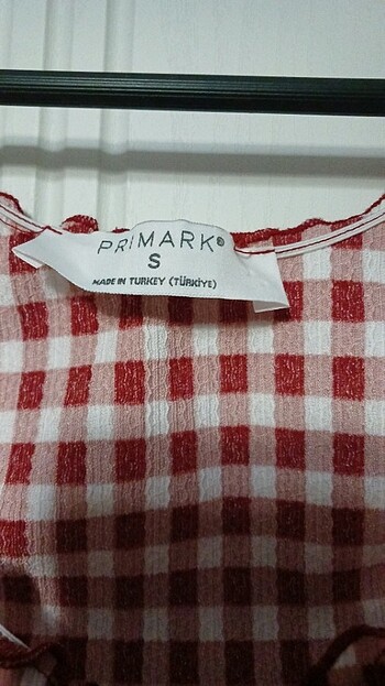 Primark Primark Ekose Desenli Vintage Bluz