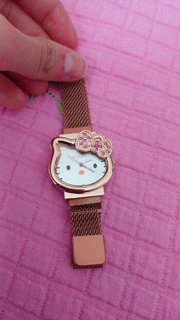 Beden camel Renk Hello Kitty Saat